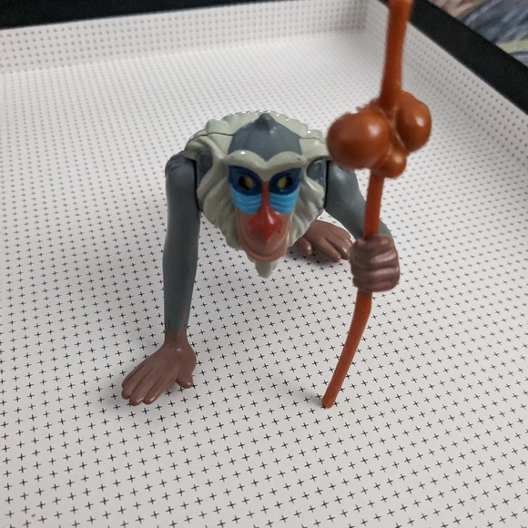 Lion King lot Sarabi Ed Hyena Simba Plush Timon meerkat Rafiki Toy Figures - Picture 10 of 13